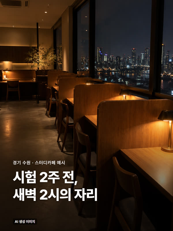 스터디카페 예시 인스타 1번째 장